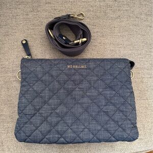MZ Wallace Blue Crossbody Bag